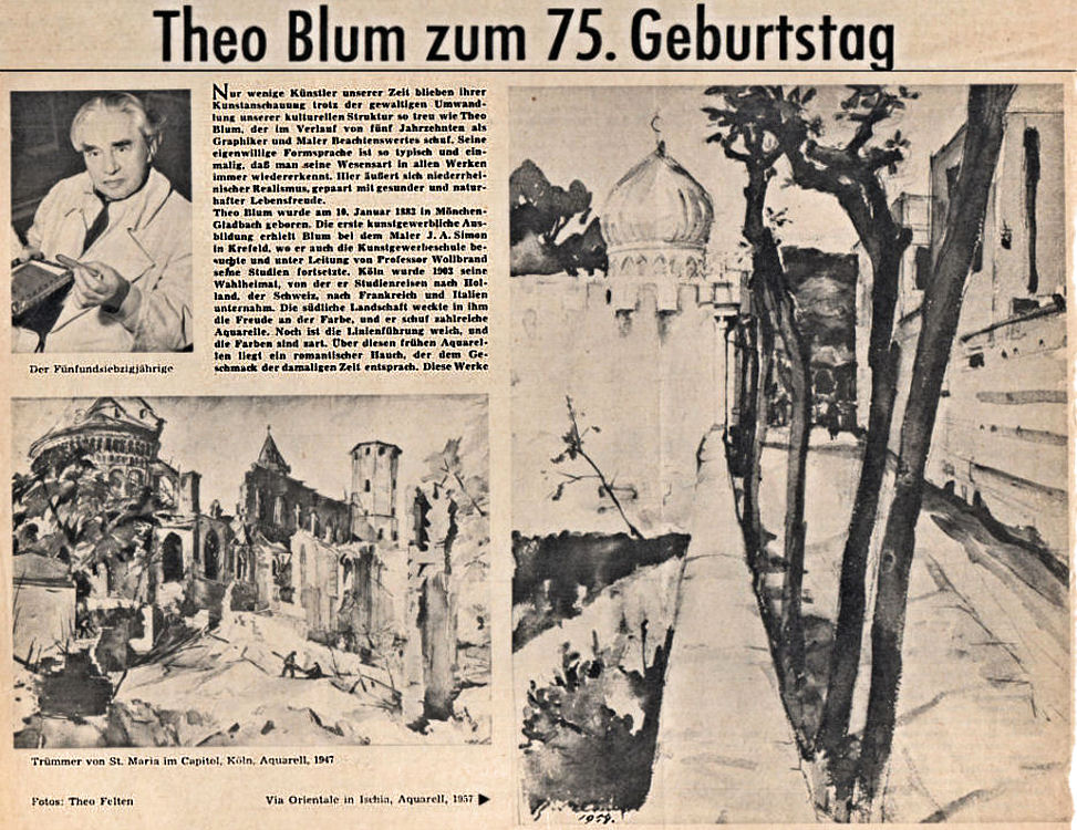 Bild zu Theo Blum